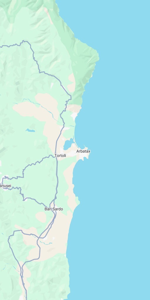 Spiagge - Dove come raggiungere mappa